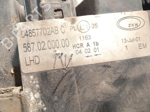 Højre forlygte CHRYSLER VOYAGER IV (RG, RS) 2.5 CRD | BP26656517C29 