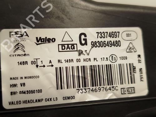 Left headlight CITROËN C4 III (BA_, BB_, BC_) ë-C4 (BCZKXC, BZCKSC) | BP28951115C28