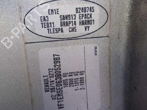 Tailgate RENAULT MEGANE II Coupé-Cabriolet (EM0/1_) 1.5 dCi (EM1E) | BP17019793C6