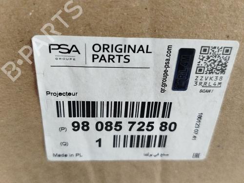 Right headlight PEUGEOT EXPERT Bus (V_)  | BP29178538C29 