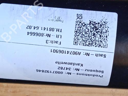 Driveshaft MERCEDES-BENZ SPRINTER 4-t Van (B907, B910) 419 CDI RWD (907.643, 907.645, 907.647) | BP28585843M37