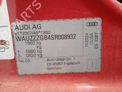 Hattehylle AUDI A1 Sportback (GBA) 30 TFSI | BP31850146C85 