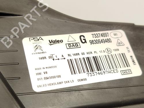 Left headlight CITROËN C4 III (BA_, BB_, BC_) | BP29247698C28