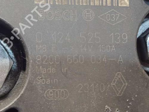 Alternator RENAULT KANGOO / GRAND KANGOO II (KW0/1_) 1.5 dCi 70 (KW0V, KW0A) | BP6414591M7 