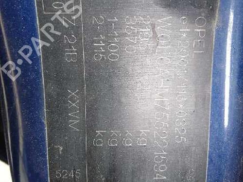 Left front fenders OPEL ZAFIRA / ZAFIRA FAMILY B (A05) 1.9 CDTI (M75) | BP12548762C41 