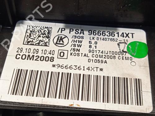 Steering column stalk PEUGEOT 5008 (0U_, 0E_) 1.6 HDi | BP27703039I23