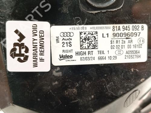 Right taillight AUDI Q2 (GAB, GAG) 2.0 TDI | BP31933407C35 