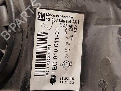 Left headlight OPEL ASTRA J (P10) | BP30437797C28