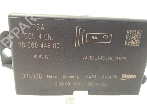 Electronic module CITROËN C4 CACTUS 1.5 BlueHDi 100 | BP20168024M83 - Image 3