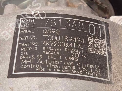 AC compressor MITSUBISHI ECLIPSE CROSS (GK_, GL_) | BP16926358M34
