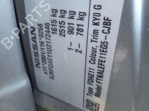 Headlight switch NISSAN NOTE (E11, NE11)  | BP22729125I24 