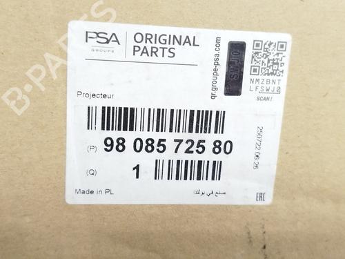 Right headlight PEUGEOT EXPERT Bus (V_)  | BP29158230C29 