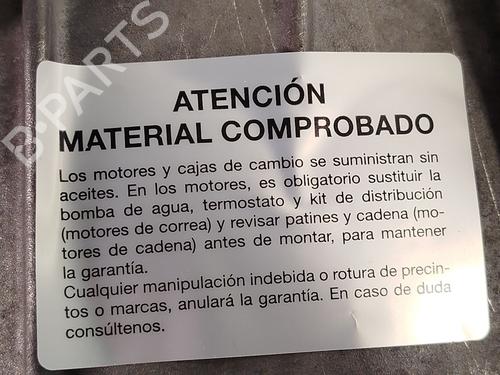 Gearbox RENAULT ESPACE IV (JK0/1_) 2.0 dCi (JK01, JK02, JK1J, JK1K, JK1H) | BP27201512M3 