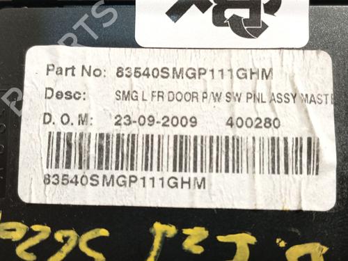 Left front window switch HONDA CIVIC VIII Hatchback (FN, FK) 1.4 (FK1) | BP27625339I27