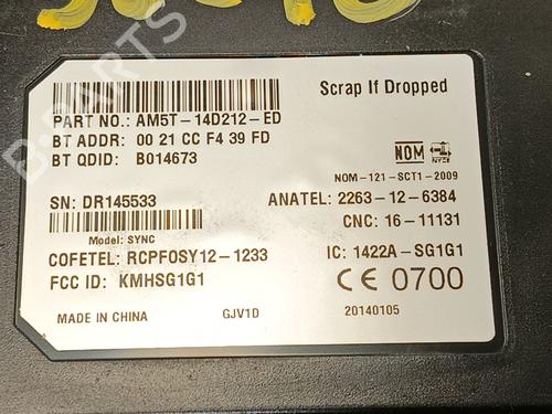 Electronic module FORD FIESTA VI (CB1, CCN) 1.0 EcoBoost | BP35807372M83 - Image 5