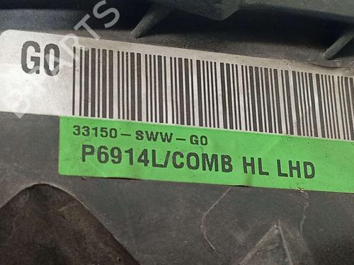 Left headlight HONDA CR-V III (RE_) 2.2 i-DTEC 4WD (RE6) | BP39171598C28 - Image 6