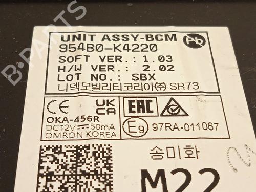 Electronic module HYUNDAI KONA (OS, OSE, OSI) EV | BP19043546M83 