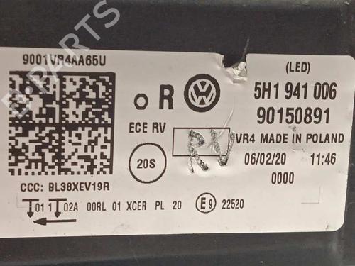 Right headlight VW GOLF VIII (CD1, DA1) | BP9701547C29