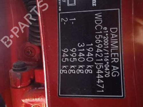 Gear lever MERCEDES-BENZ GLA-CLASS (X156) GLA 180 (156.942) | BP17048101M90 