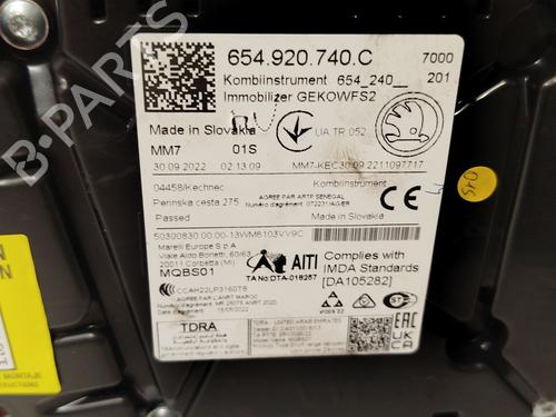 Instrument cluster SKODA KAMIQ (NW4) 1.0 TSI | BP36320161C47  - Image 6
