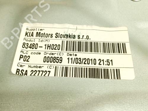 Rear right window mechanism KIA CEE'D Hatchback (ED) 1.6 CRDi 115 | BP28544182C25 - Image 4