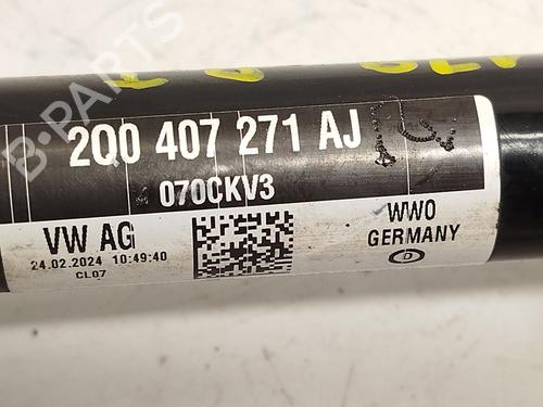 Left front driveshaft AUDI A1 Sportback (GBA) 30 TFSI | BP32203444M38