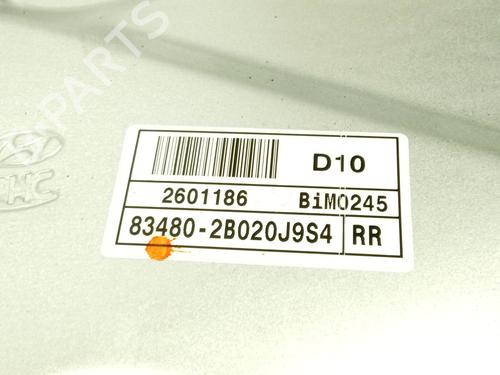 Rear right window mechanism HYUNDAI SANTA FÉ II (CM) 2.2 CRDi | BP29450068C25