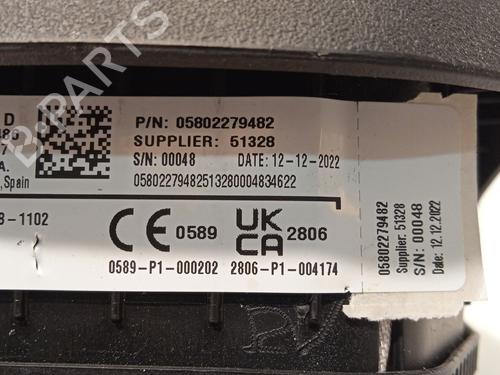 Driver airbag IVECO DAILY VI Van 35S16, 35C16, 40C16, 50C16, 70C16 | BP29889782C9 