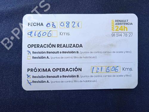 Steering column stalk RENAULT KADJAR (HA_, HL_) 1.6 dCi 130 (HLA4) | BP13921593I23 