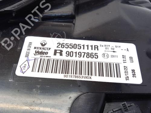 Right taillight RENAULT MEGANE IV Hatchback (B9A/M/N_) 1.3 TCe 140 (B9NB) | BP28143993C35 