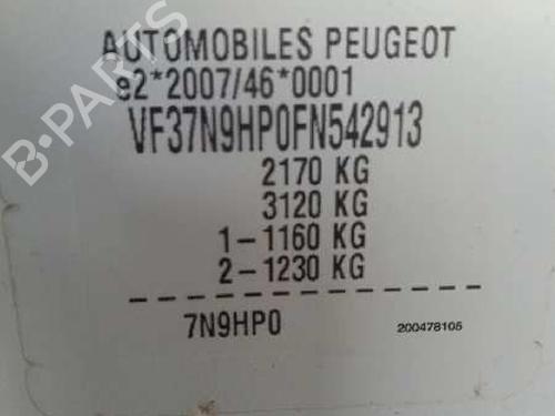 Left front driveshaft PEUGEOT PARTNER Tepee  | BP9713558M38 