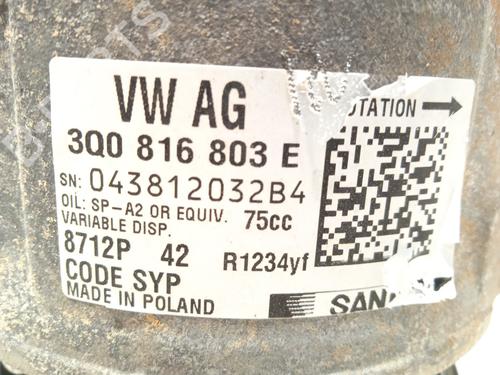AC compressor VW T-CROSS (C11, D31)  | BP26597490M34 