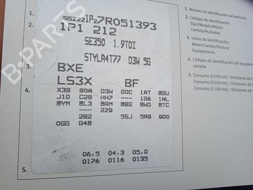 Radio SEAT LEON (1P1)  | BP20317346E6 
