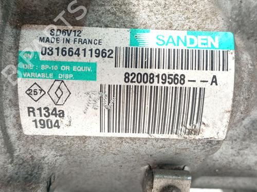 AC compressor RENAULT CLIO III (BR0/1, CR0/1) 1.2 16V (BR02, BR0J, BR11, CR02, CR0J, CR11) | BP31013523M34
