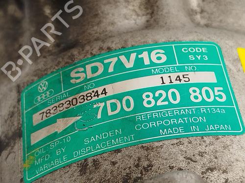 AC compressor VW TRANSPORTER T4 Bus (70B, 70C, 7DB, 7DK, 70J, 70K, 7DC, 7DJ) 2.5 TDI | BP31089376M34 