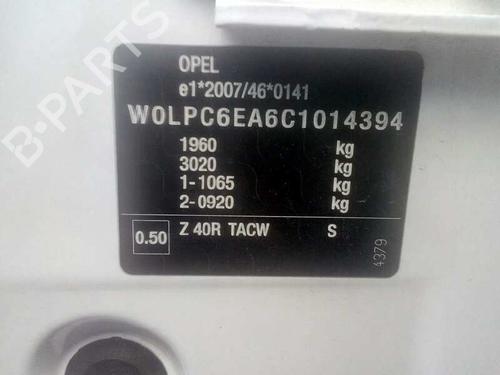 Instrument cluster OPEL ASTRA J (P10) 1.3 CDTI (68) | BP3193730C47 