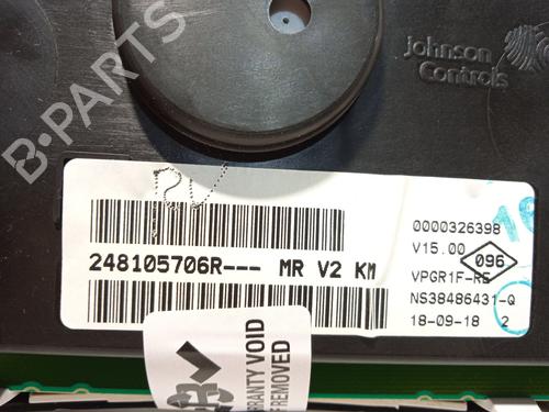 Instrument cluster DACIA SANDERO II 1.0 SCe 75 (B8JC, B8JD, B8NC) | BP19522960C47 