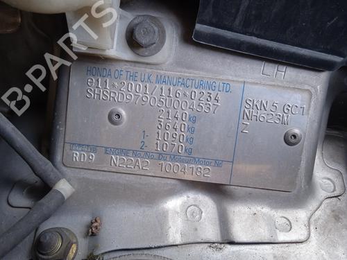 Rim HONDA CR-V II (RD_) 2.2 CTDi (RD9) | BP19287074C45 
