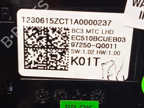 Climate control HYUNDAI i20 III (BC3, BI3) | BP23567376I5