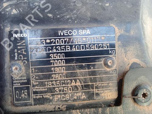 Front right lock IVECO DAILY VI Platform/Chassis 35S15, 35C15, 40C15, 50C15, 60C15, 65C15, 70C15 | BP28730841C97 