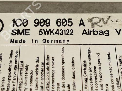 Kollisjonspute styreenhet VW TRANSPORTER T5 Van (7HA, 7HH, 7EA, 7EH) 2.5 TDI | BP31061042M53