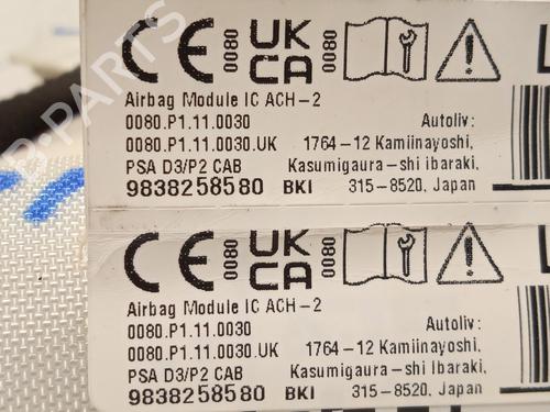 Left curtain airbag PEUGEOT 2008 II (UD_, US_, UY_, UJ_, UR_, UC_) 1.2 PureTech 130 (USHNS, URHNS) | BP23526746C11 