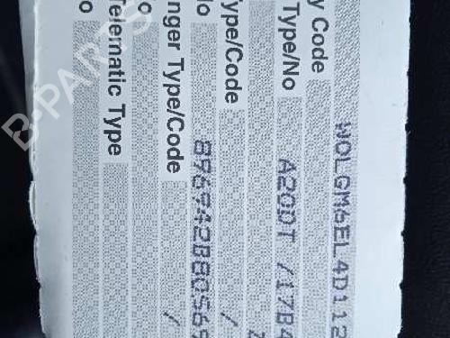 Switch OPEL INSIGNIA A Sports Tourer (G09) 2.0 CDTI (35) | BP18161354I30 