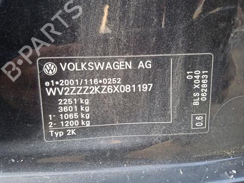 Left front door VW CADDY III Box Body/MPV (2KA, 2KH, 2CA, 2CH) 1.9 TDI | BP28114415C2 