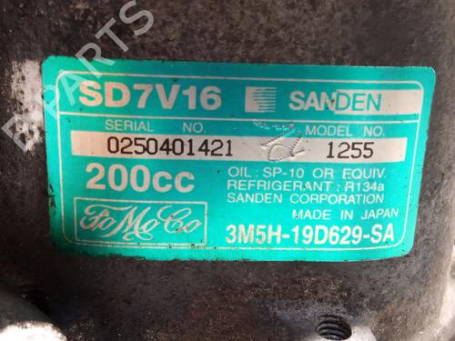 AC compressor MAZDA 3 (BK) 1.6 DI Turbo | BP28727746M34  - Image 5