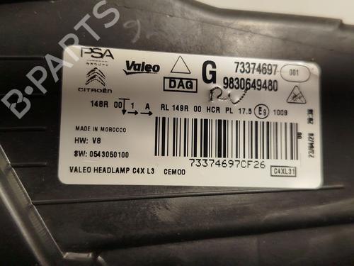 Left headlight CITROËN C4 III (BA_, BB_, BC_) ë-C4 (BCZKXC, BZCKSC) | BP29240403C28 
