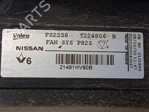 Radiator fan NISSAN QASHQAI II (J11, J11_) 1.5 dCi | BP29481565M35 