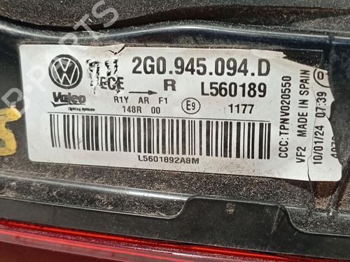 Right tailgate light VW POLO VI (AW1, BZ1, AE1) 1.0 TSI | BP32078698C80 