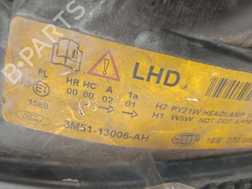Left headlight FORD FOCUS C-MAX (DM2) 2.0 TDCi | BP13010589C28 