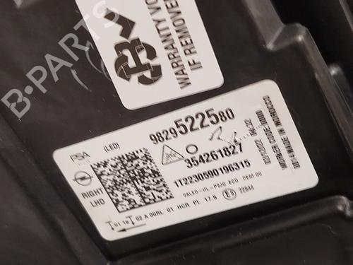 Right headlight OPEL CORSA F (P2JO) 1.2 (68) | BP29268033C29 